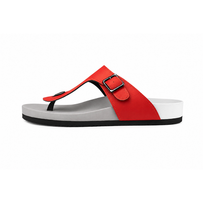 KALIA coloris Rouge — tong sur mesure Aztharna