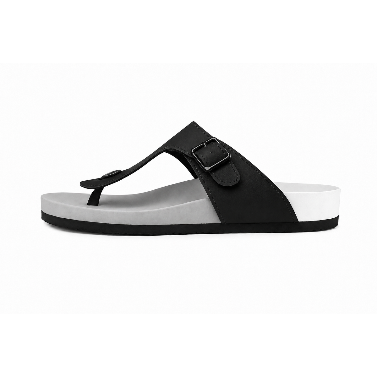 KALIA coloris Noir — tong sur mesure Aztharna