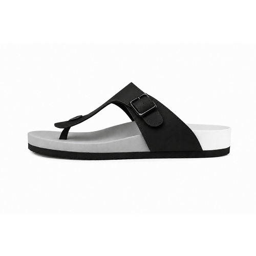 KALIA coloris Noir — tong sur mesure Aztharna